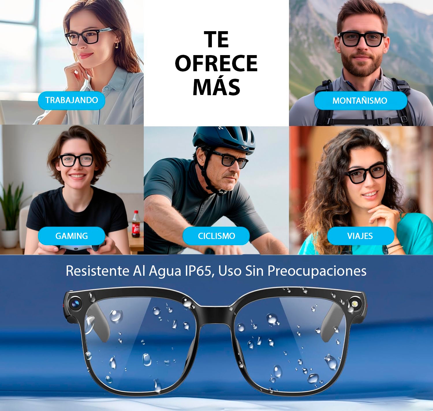 LumiLens AI - Lentes Inteligentes con Cámara y IA
