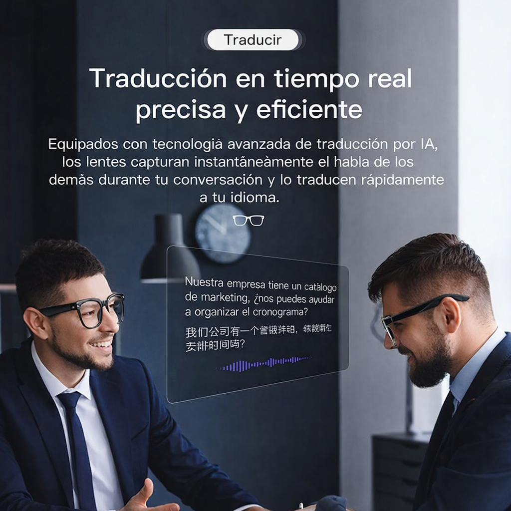 LumiLens AI - Lentes Inteligentes con Cámara y IA